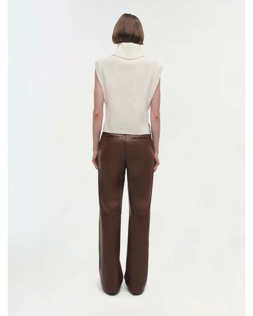 Jonathan Simkhai White Maple High Neck Vest