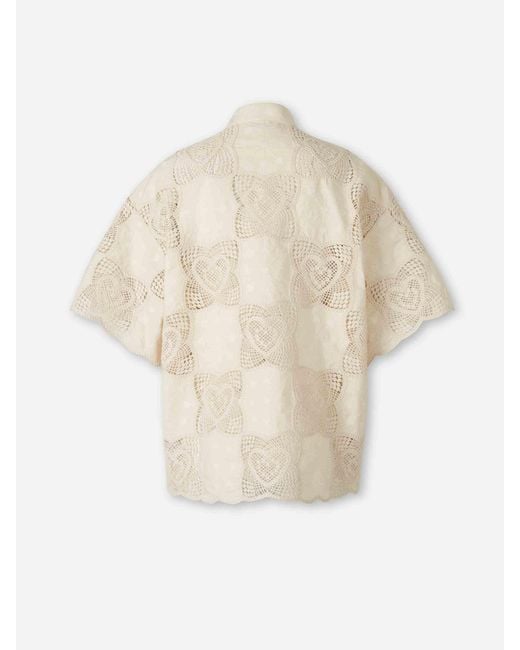 Zimmermann White Wanderlust Blouse