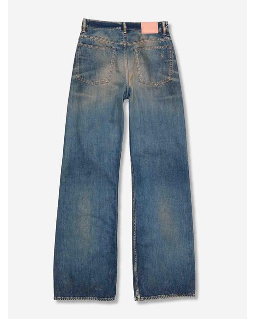 Acne Blue Flared Jeans 2021m for men
