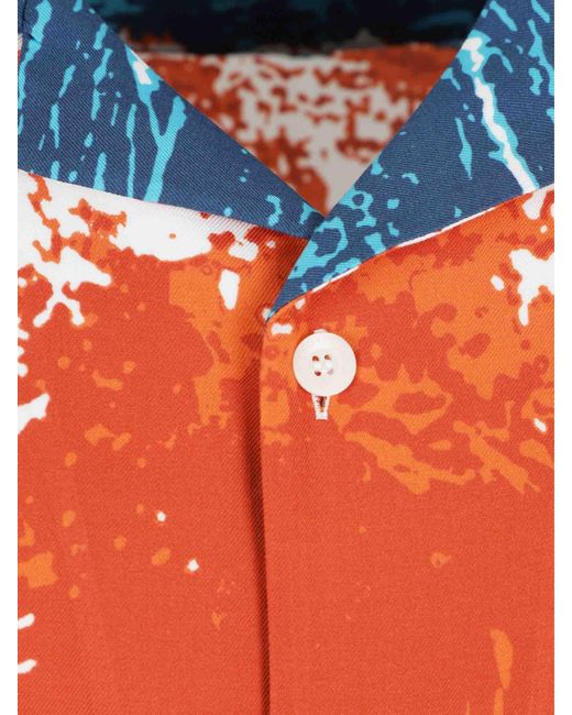 GALLERY DEPT. Blue Printed Casual Shirt for men