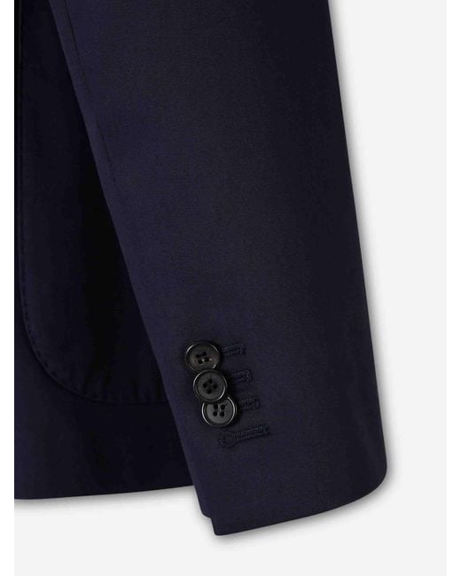 Incotex Blue Blazer Straight Cotton for men