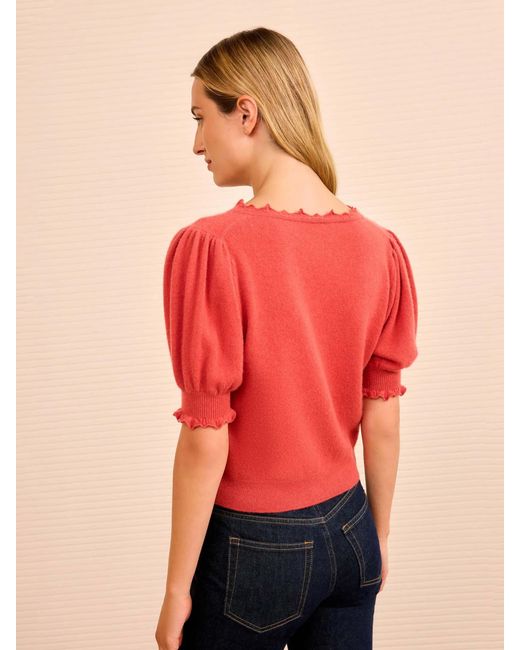 Ulla Johnson Red Top Punto Polline