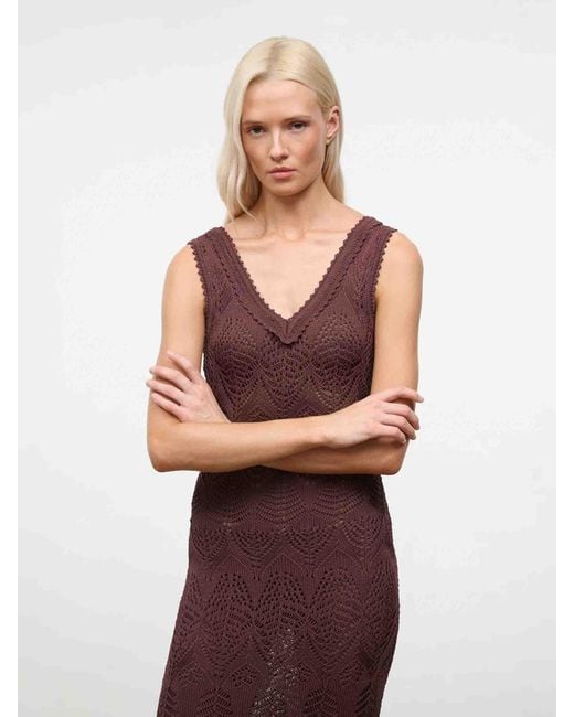 Staud Purple Roan Dress