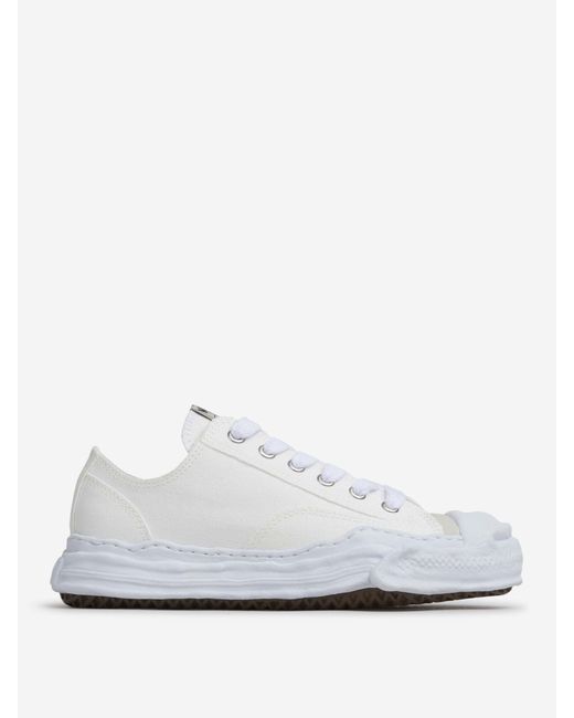 Maison Mihara Yasuhiro White Hank Og Sneakers for men