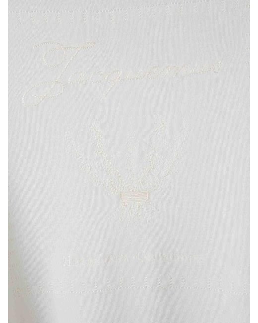 Jacquemus White Crew Neck Sweater for men