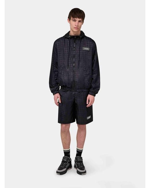 Amiri Blue Logo Technical Jacket for men
