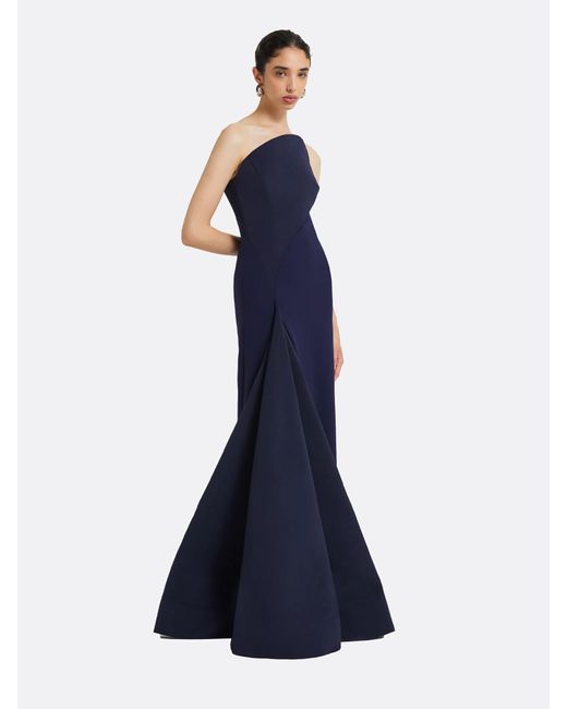 Safiyaa Blue Bengi Maxikleid