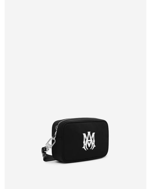 Amiri Black Camera Case Shoulder Bag for men