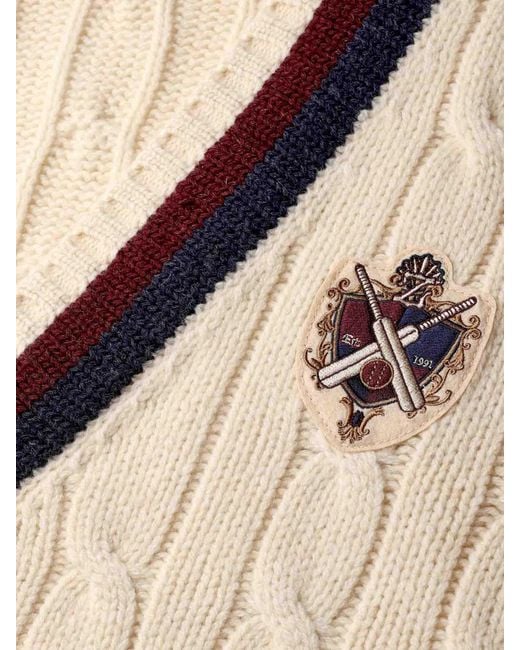 Zimmermann White Valiant Cable Knit Vest
