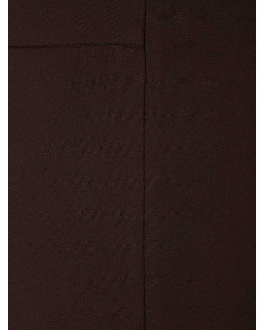 Peserico Brown Flared Dress Pants