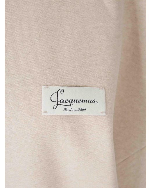 Jacquemus White Corso Cotton Sweatshirt