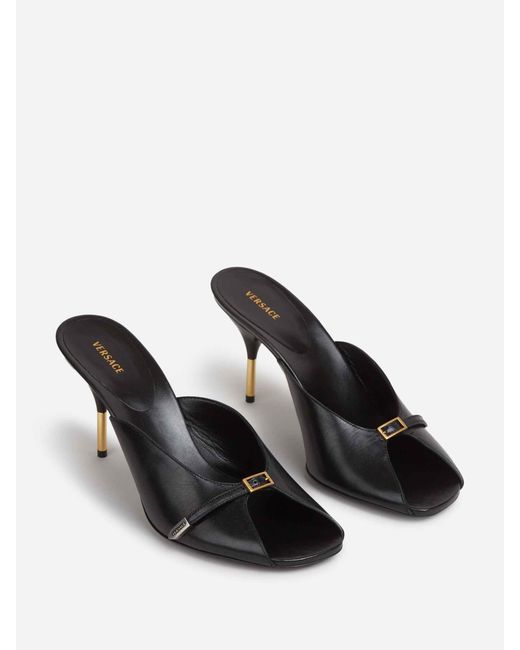 Versace Black Nyx Sandals