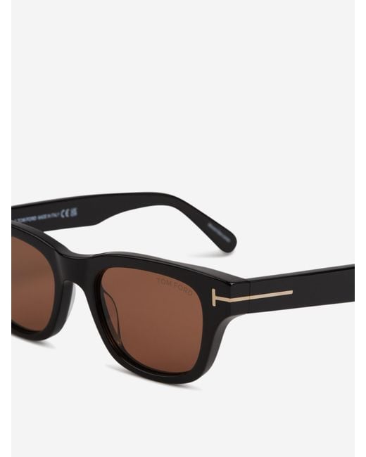 Tom Ford Black Caleb Sunglasses for men