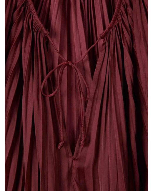 Ulla Johnson Red Bluse Electra