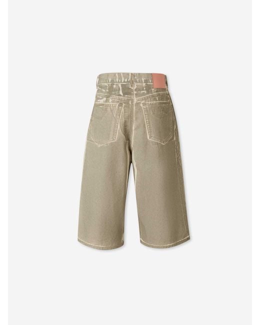 Bermudas Rectas Acne de hombre de color Natural