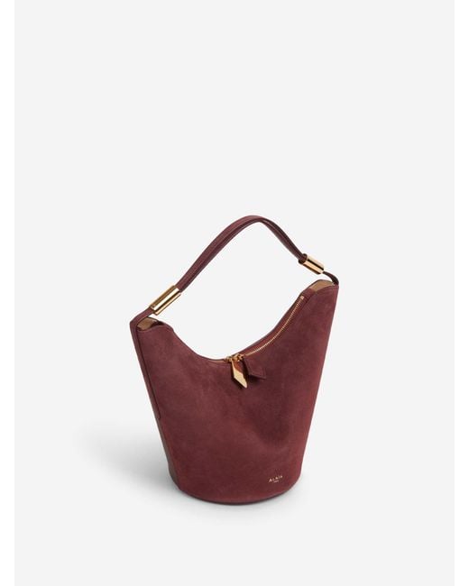 Borsa Shape Small di Alaïa in Pink