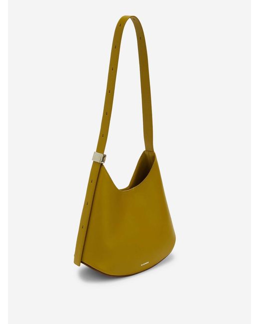Borsa A Tracolla Eldorado S di Jil Sander in Green