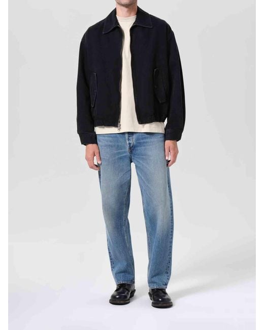 Agolde Blue 90's Straight Leg Jeans for men
