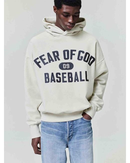 Fear Of God White Classic Hoodie 09 for men