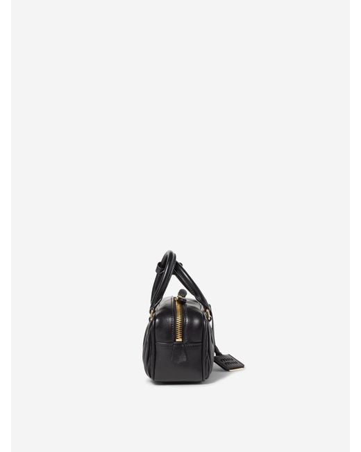 Miu Miu Black Arcadie Matelassé Bag