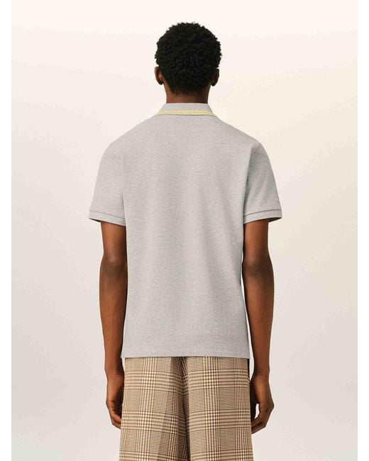 AMI Natural Cotton Polo Shirt for men
