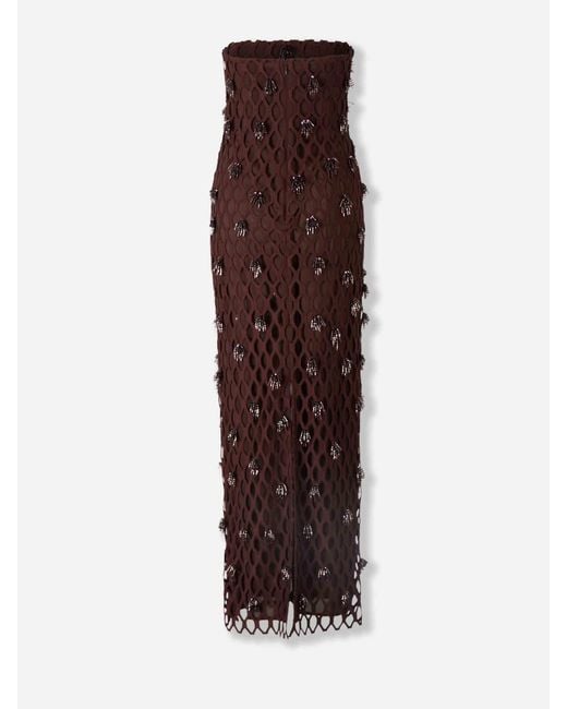 Jonathan Simkhai Purple Midi Dress