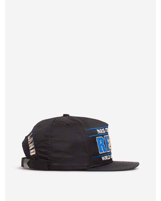 Rhude Blue Cotton Cap for men
