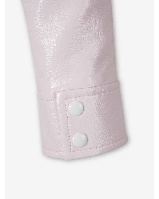 Courreges Pink Vinyl Jacket Reissue
