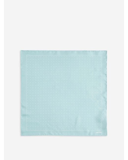 Tom Ford Blue Silk Pouch for men