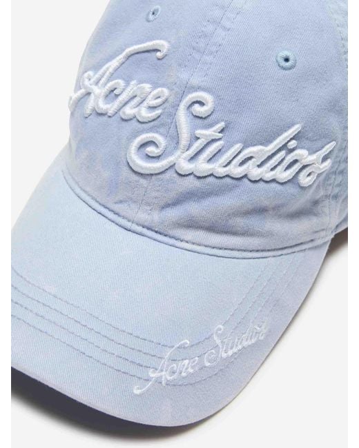 Acne Gray Logo Cap