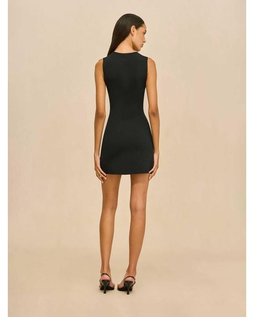 Cult Gaia Black Doms Mini Dress