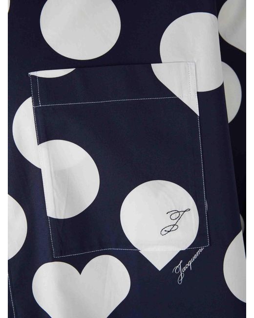 Jacquemus Blue Camargue Shirt for men