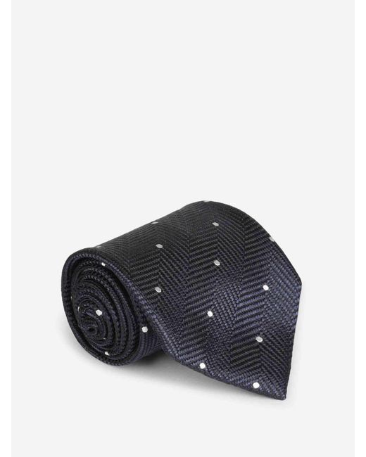 Corbata Topos Tom Ford de hombre de color Blue