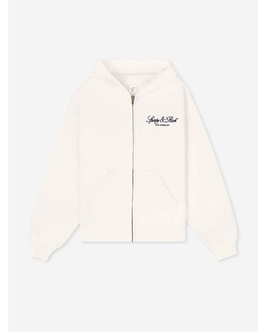 Sporty & Rich Natural Vendome La Hoodie