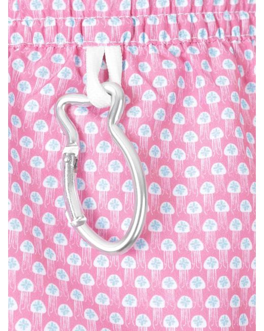 Fedeli Bañador Estampado Medusas in Pink für Herren