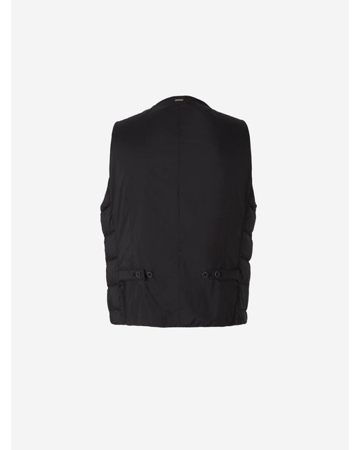 Chaleco Acolchado Legend Line Herno de hombre de color Black