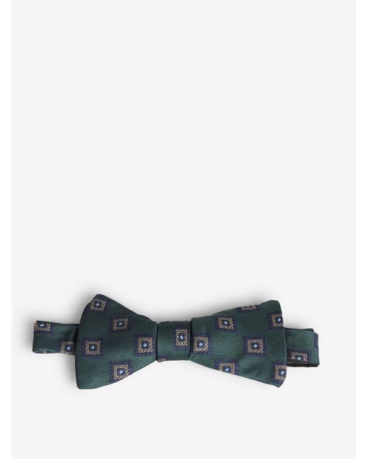 Papillon Di Seta di Petronius in Blue da Uomo