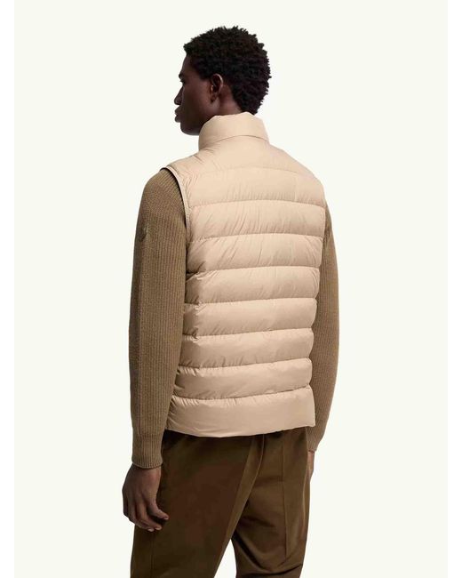 Chaleco Plumífero Treompan Moncler de hombre de color Natural