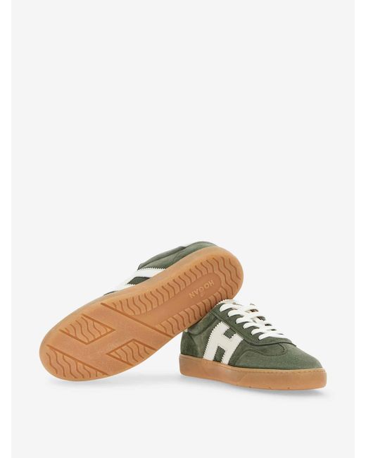 Scarpe Da Ginnastica Alla Moda di Hogan in Green da Uomo