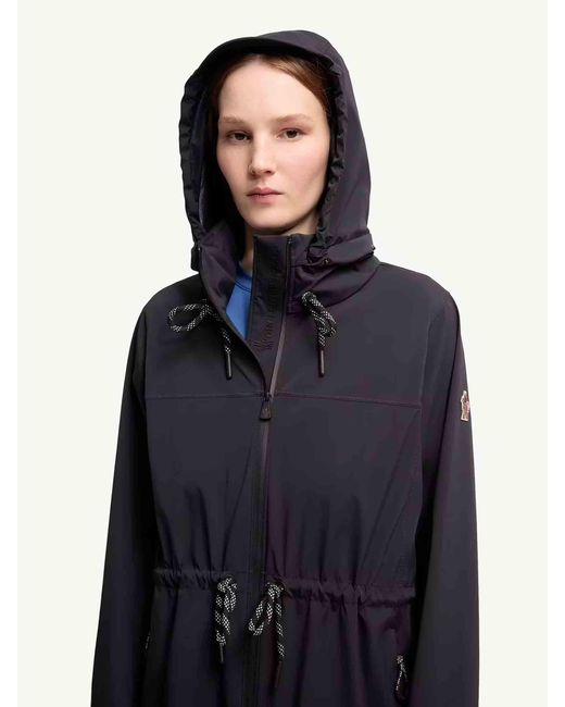 Moncler Blue Soulare Technical Jacket