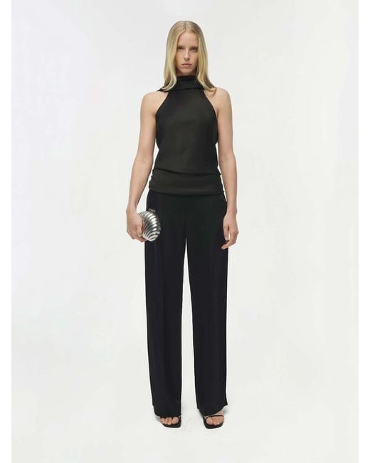 Top Samira Jonathan Simkhai de color Black