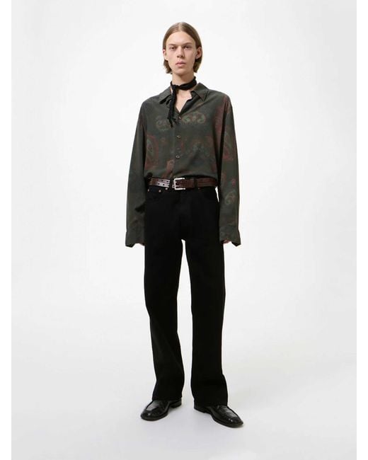 Our Legacy Black Third Cut Jeans for men