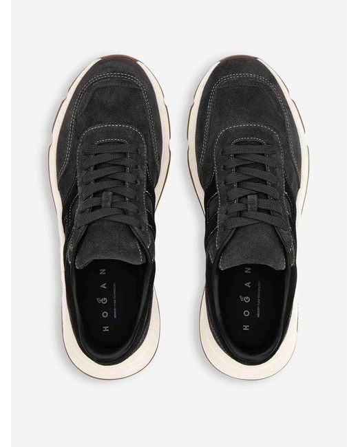 Hogan Black Hyperlight Sneakers for men