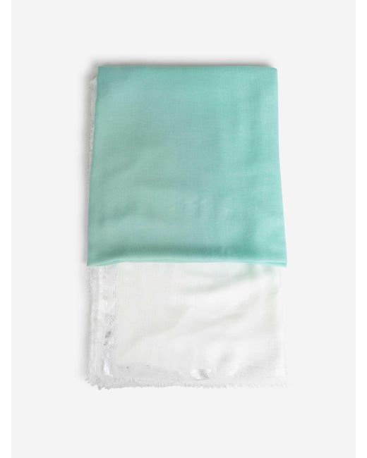 CASHÀ Blue Calla Scarf