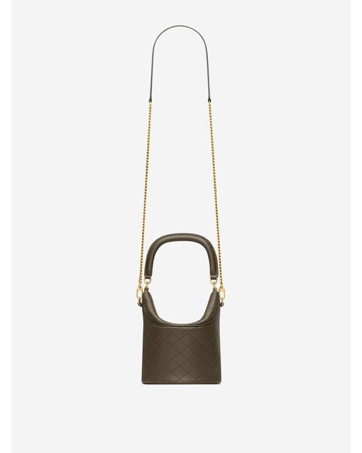 Borsa Gaby Buck Pelle di Saint Laurent in White