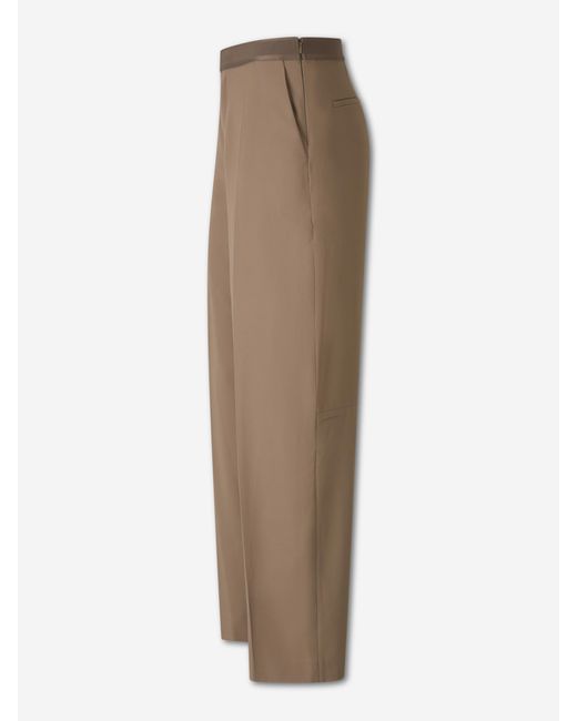 Alexander Wang Natural Wide Leg Trousers