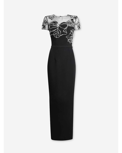 Safiyaa Black Solani Maxi Dress