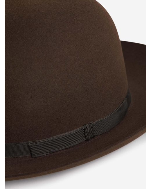 Lock & Hatters Brown York Fedora Hat for men