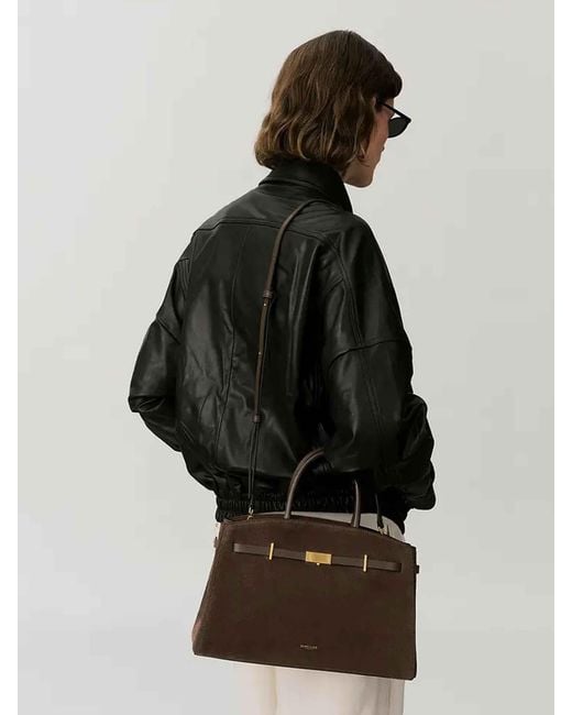 DeMellier London Brown The Midi Hudson Bag