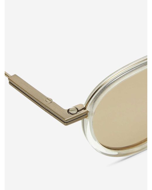 Zegna Natural Round Sunglasses for men